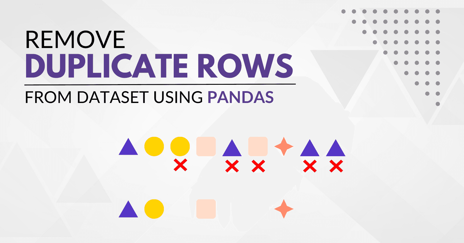 How to Find and Delete Duplicate Rows from Dataset Using pandas